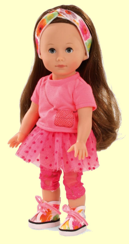 Götz panenka Just Like Me Chloe 27 cm extra dlouhé vlasy design 