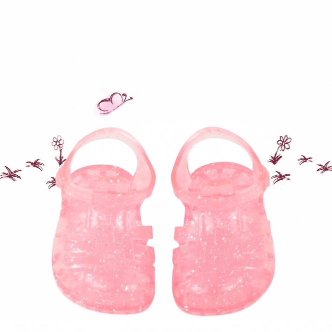 Götz sandálky růžové na panenky 27-33 cm 